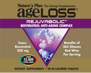 FREE Sample of AgeLoss Rejuvabolic Resveratrol Anti-Aging Complex