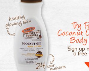 FREE Sample of Palmer's Coconut Oil Formula Body Lotion