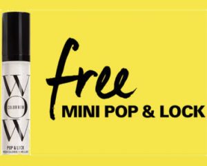 FREE Color Wow Mini Pop & Lock Hair Gloss