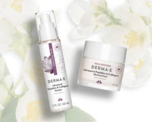 FREE Sample of DERMA-E Advanced Peptide & Collagen Serum and Moisturizer