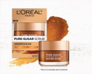 FREE Sample of Loreal Paris Pure-sugar Grapeseed Scrub