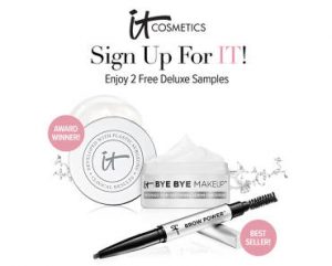 FREE It Cosmetics Deluxe Samples