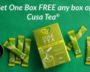 FREE Box of Cusa Tea