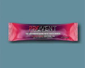 FREE Sachet of PreEvent Hangover Formula