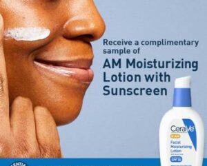 FREE CeraVe AM Facial Moisturizing Lotion Sample