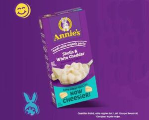 FREE Box of Annie's Mac and Cheese